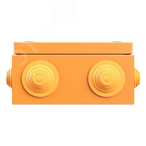 Коробка стальная FS с кабельными вводами и клеммниками IP55 150х150х80мм 5р  450V 10A  6мм.кв. - фото 2