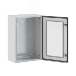 Щит монтажный ЩМП 600х400х250мм IP55, с прозрачной дверью (R5CEX0649) - фото 2