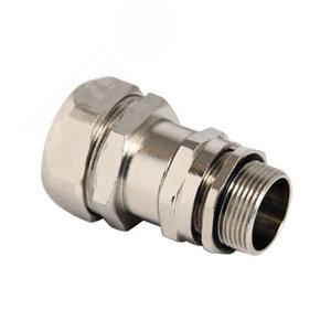 Муфта металлорукав-коробка DN 10 с уплотнением кабеля IP68 М16х15 D=5 - 9мм - DKC (ДКС)