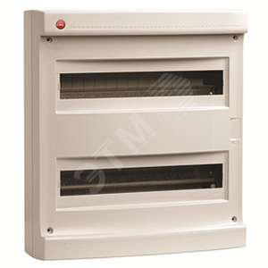 Щиток настен. без дверцы 36(2х18) мод.,IP40, серый | 83636 | DKC