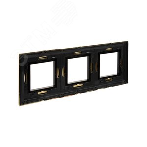 Рамка из металла, ''Avanti'', золотая, 6 модулей 4