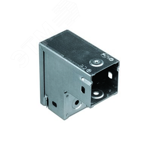 Угол вертикальный вниз 90 градусов 50х50 глухой цинк-ламельный