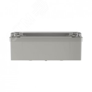 Коробка распределительная с гладкими стенками прозрачная IP56 150х110х70мм - фото 3