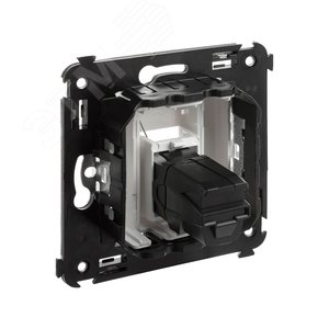 Avanti HDMI розетка одинарная в стену тип А-А     Белое облако - фото 4