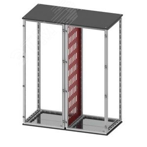 Панель под промышленные разъемы 24 (3х8) разъемов 1800х400мм 2