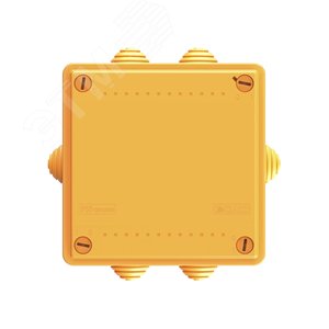 Коробка пластиковая FS с кабельными вводами и клеммниками, IP56,100х100х50мм, 5р, 450V,20A,10мм.кв - фото 4