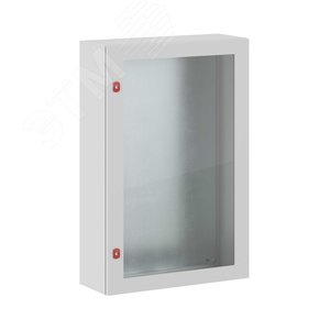 Щит с монтажной панелью ЩМП 1200x800x300мм  серия ST c прозрачной дверью - DKC (ДКС)