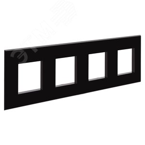 Avanti Рамка ARTLEBEDEV Черный квадрат 8 модульная 2