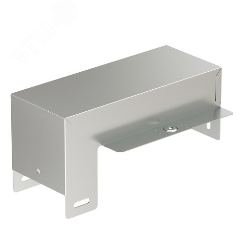 Ответвитель-крышка Т-образный вертикальный вниз DDS 150/50 в комплекте крепежные элементы соединительные пластины 2