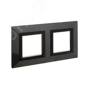 Рамка из металла, ''Avanti'', темно-серый, 4 модуля 2