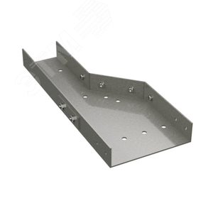 Переходник левосторонний  150/100 H=80, стеклопластик (GRL81510R)