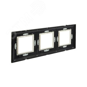 Рамка из металла, ''Avanti'', белая, 6 модулей 4