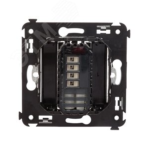 Avanti Диммер кнопочный в стену для LED ламп, , Черный матовый - фото 3