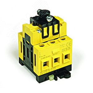 Выключатель нагрузки трёхполюсный с установкой на монтажную плату серый QUADRO (AM2503B)