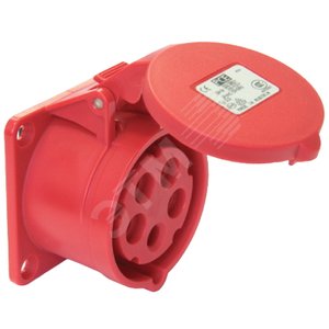 Розетка кабельная 32А 3Р+Е скрытой установки IP44 400V - DKC (ДКС)