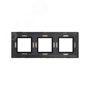 Рамка из металла, ''Avanti'',  никелированная, 6 модулей 3