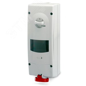 Розетка с АВДТ 3P+N+E 63А IP67 с механической блокировкой - DKC (ДКС)