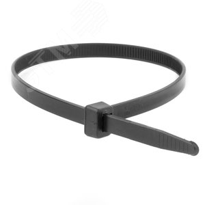 Хомут 250х4.8мм черный (100шт) (25316)