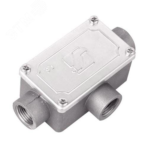 Коробка ответвительная алюминиевая 3 ввода М16х1.5 IP55 118х67х42мм - DKC (ДКС)