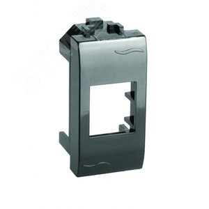 Адаптер для информационныx разъемов Systimax      черный 1 модуль 77609N DKC