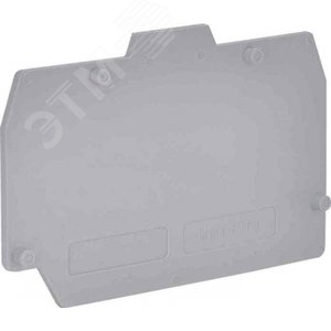 Изолятор торцевой HMT.6/PTGR серый для НММ.6 (ZHM321GR) - DKC (ДКС)