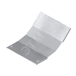 Крышка на угол вертикальный внутренний 45 градусов 150х400, R600, 1,0 мм, AISI 304 (IKLKV61540C)