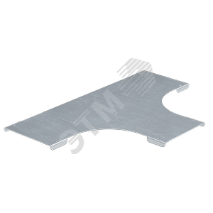 Крышка на Т-образный ответвитель 500, R300, 1,0 мм, нержавеющая сталь AISI 304 (IKLTV3500C)