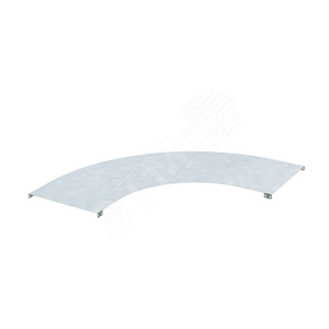 Крышка на угол 90 градусов основание 1000мм R=660мм горячеоцинкованная