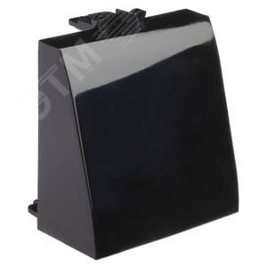 Avanti Вывод кабеля модульный , Черный квадрат, 2 модуля 2