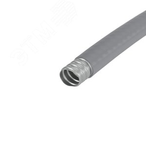 Металлорукав DN 20мм в гладкой EVA изоляции Dвнутр=20.5 мм Dнар= 27.0 IP66 (50м) серый 2