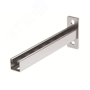 Кронштейн одиночный LAS 41х41 мм основание 500 мм