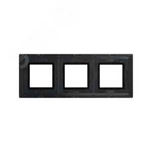 Рамка из металла, ''Avanti'', темно-серый, 6 модулей 3