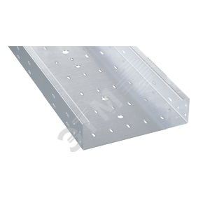 Лоток перфорированный 80x400х3000, 1,0 мм, AISI 304 (ISV840C)