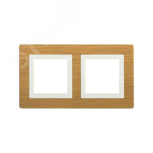 Рамка из натурального дерева, ''Avanti'', беленый дуб, 4 модуля