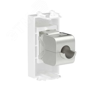 Avanti Компьютерная розетка RJ-45 без шторки      модульная кат.5е экранированная Белое облако 1    модуль - фото 4