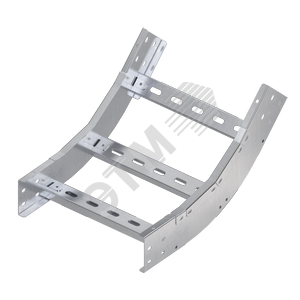 Угол вертикальный внутренний 45 градусов 80х400, R600, 1,5 мм, AISI 304 (ILKM6840C)