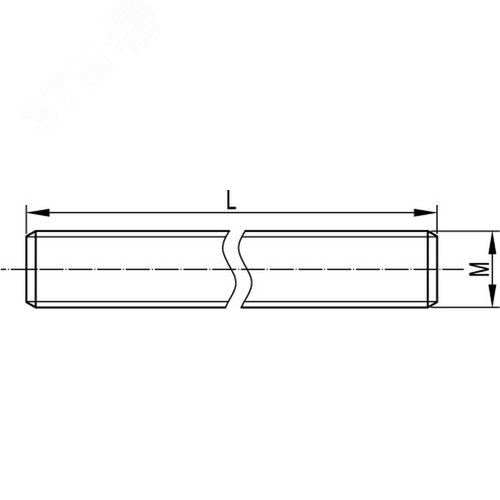 Шпилька М10х100 - фото 2