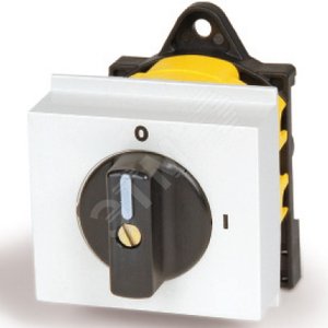 Площадка белая под пластрон с черной ручкой 46х46 на корпус (AZ2708)