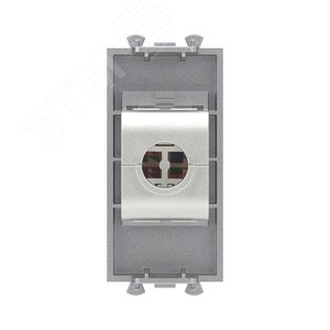 Avanti Компьютерная розетка RJ-45 без шторки модульная, кат.5е экранированная,  Закаленная сталь, 1 модуль - фото 4