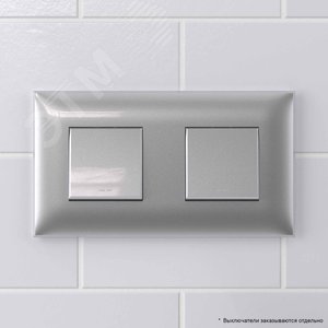 Avanti Рамка ARTLEBEDEV  Закаленная сталь 4 модуля 6