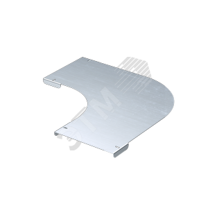 Крышка на угол горизонтальный 90 градусов 600, 0,8 мм, AISI 304 (IKSDL600C)