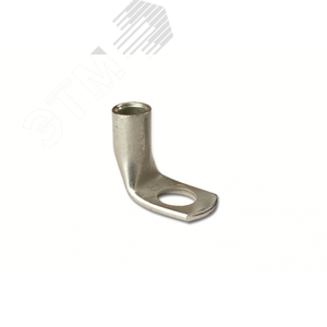 Наконечник кольцевой под винт гнутый под 90 градусов 70мм.кв. винт 12мм.