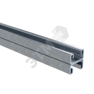 Двойной С-образный профиль 41х21, L2800, толщ.2,5 мм, INOX 304 (IBPD2128C) - DKC (ДКС)