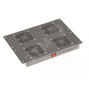 Потолочный модуль 4 вентилятора для крыши 600 RAL9005 - DKC IT