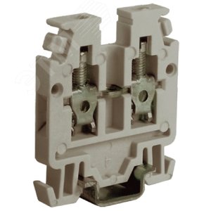 Зажим проходной RN.1/2.5(Ex)i 1.5 кв.мм синий QUADRO (ZRN400) - DKC (ДКС)