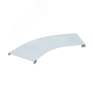 Крышка на угол 45 градусов основание 1000мм R=660мм горячеоцинкованная