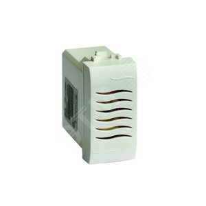 Зуммер 12V черный 1 модуль - DKC (ДКС)