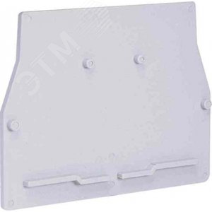 Изолятор торцевой SCB/6/PT/GR серый для SCB.6 (ZSB201GR)