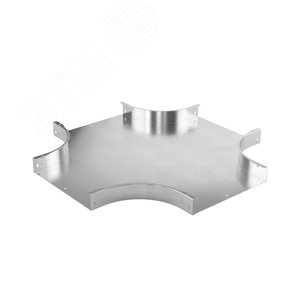 Ответвитель Х-образный 30х150, 0,8 мм, INOX304 в комплекте с крепежными элементами и соединительными пластинами, необходимыми длямонтажа (ISXL315KC)