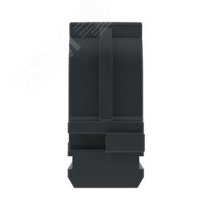 Держатель с защелкой д.16мм черный 3